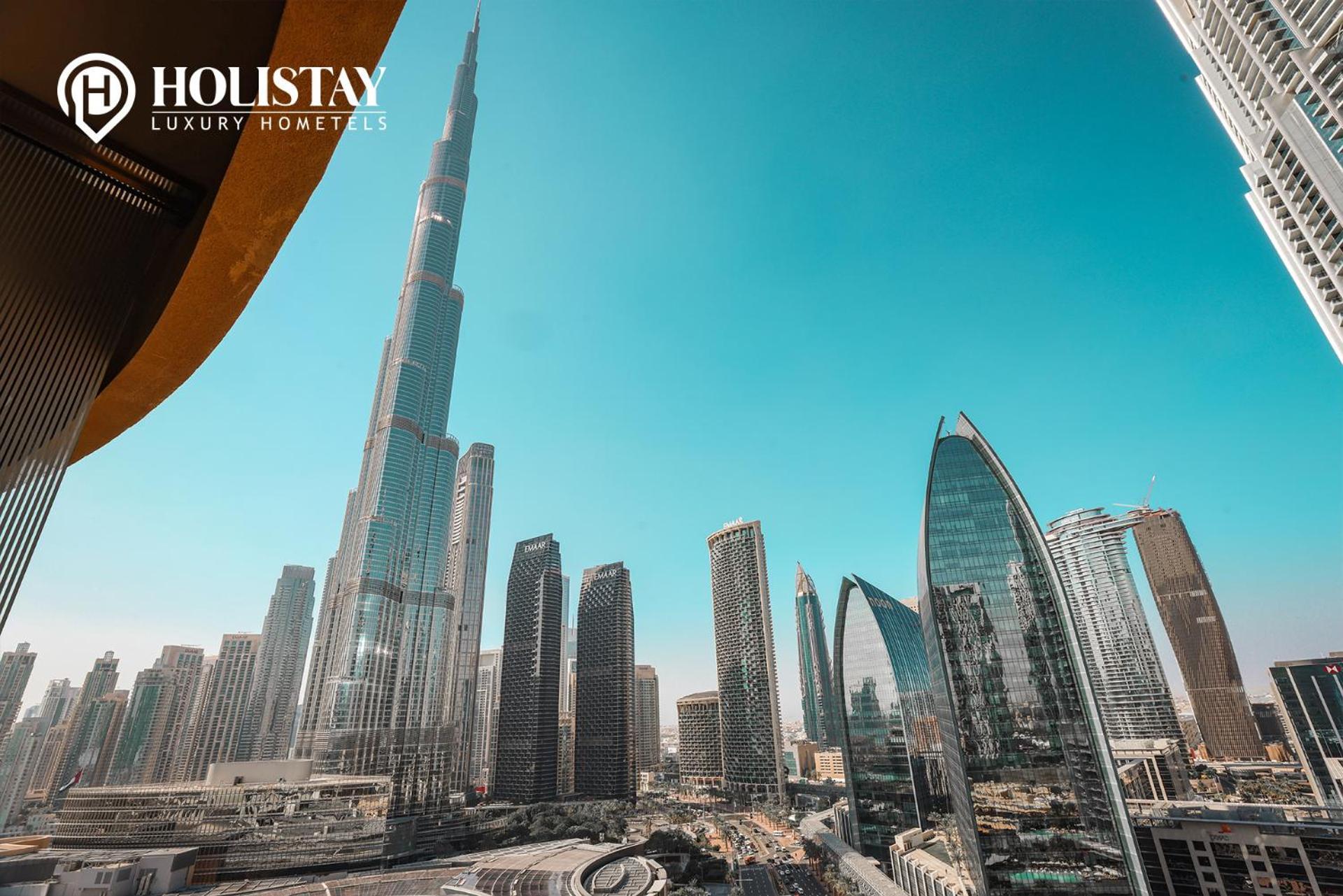 Holistay Luxury Homes - Burj Khalifa View - Direct Access Dubai Mall エクステリア 写真