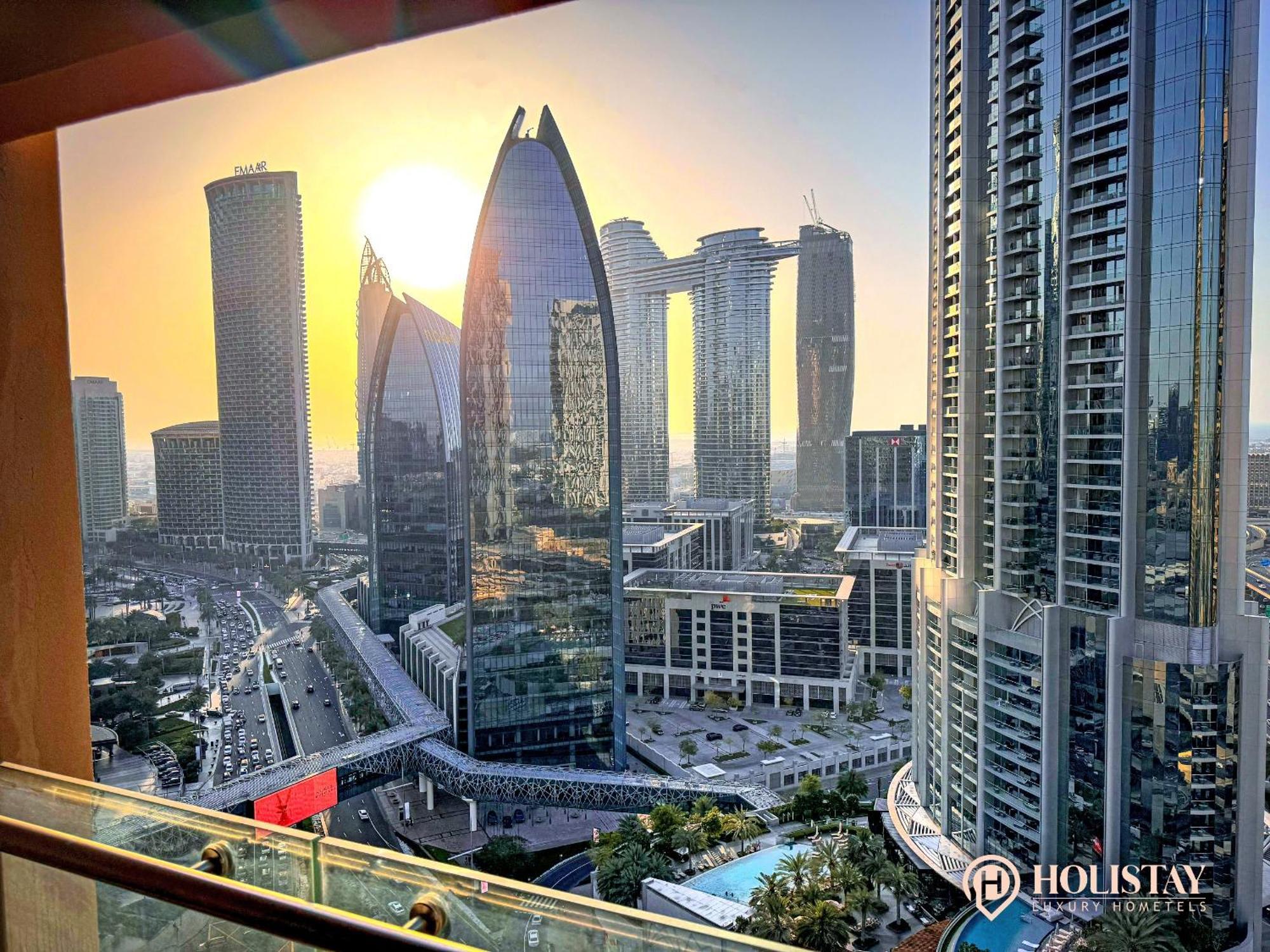 Holistay Luxury Homes - Burj Khalifa View - Direct Access Dubai Mall エクステリア 写真