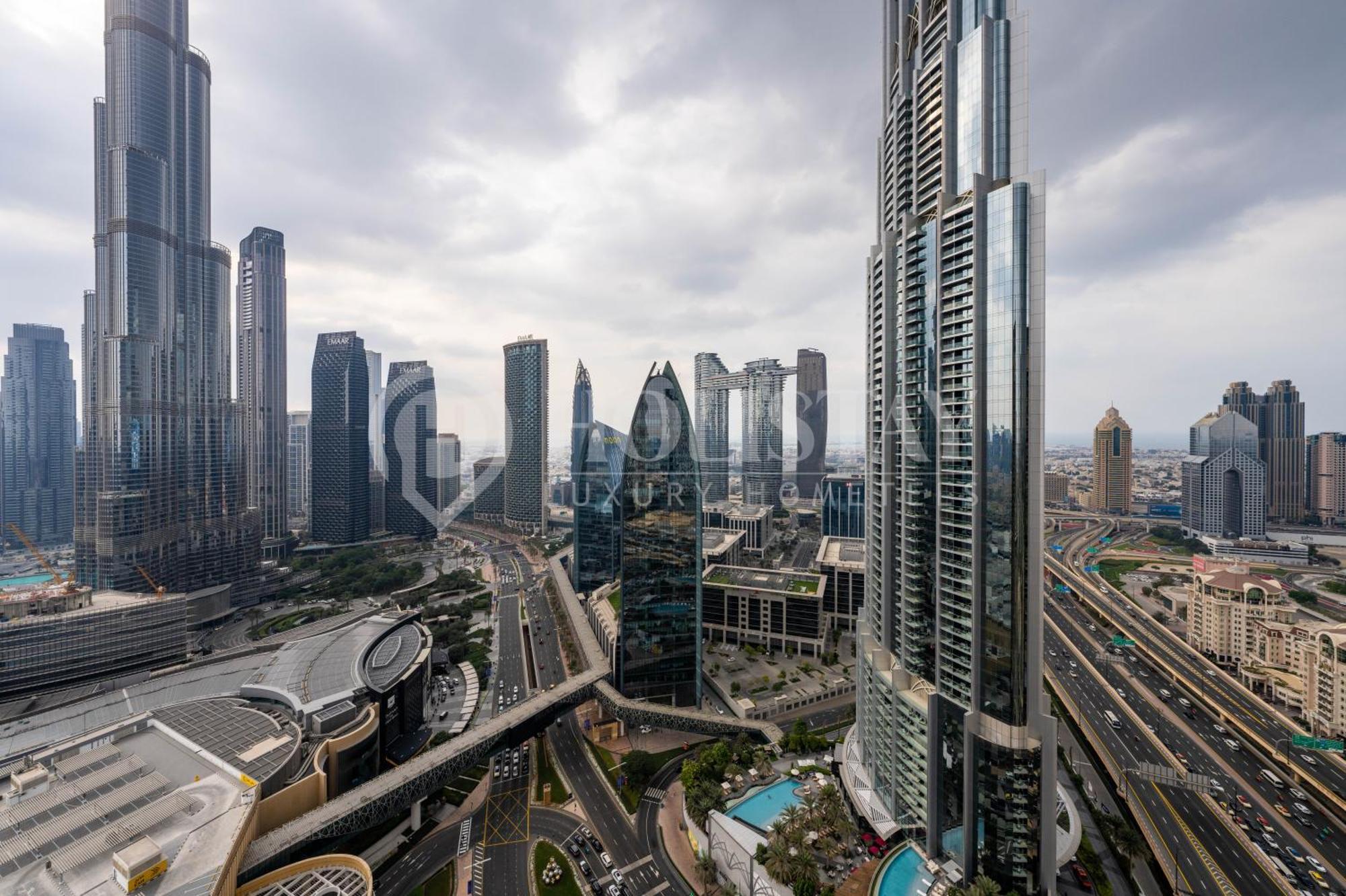 Holistay Luxury Homes - Burj Khalifa View - Direct Access Dubai Mall エクステリア 写真