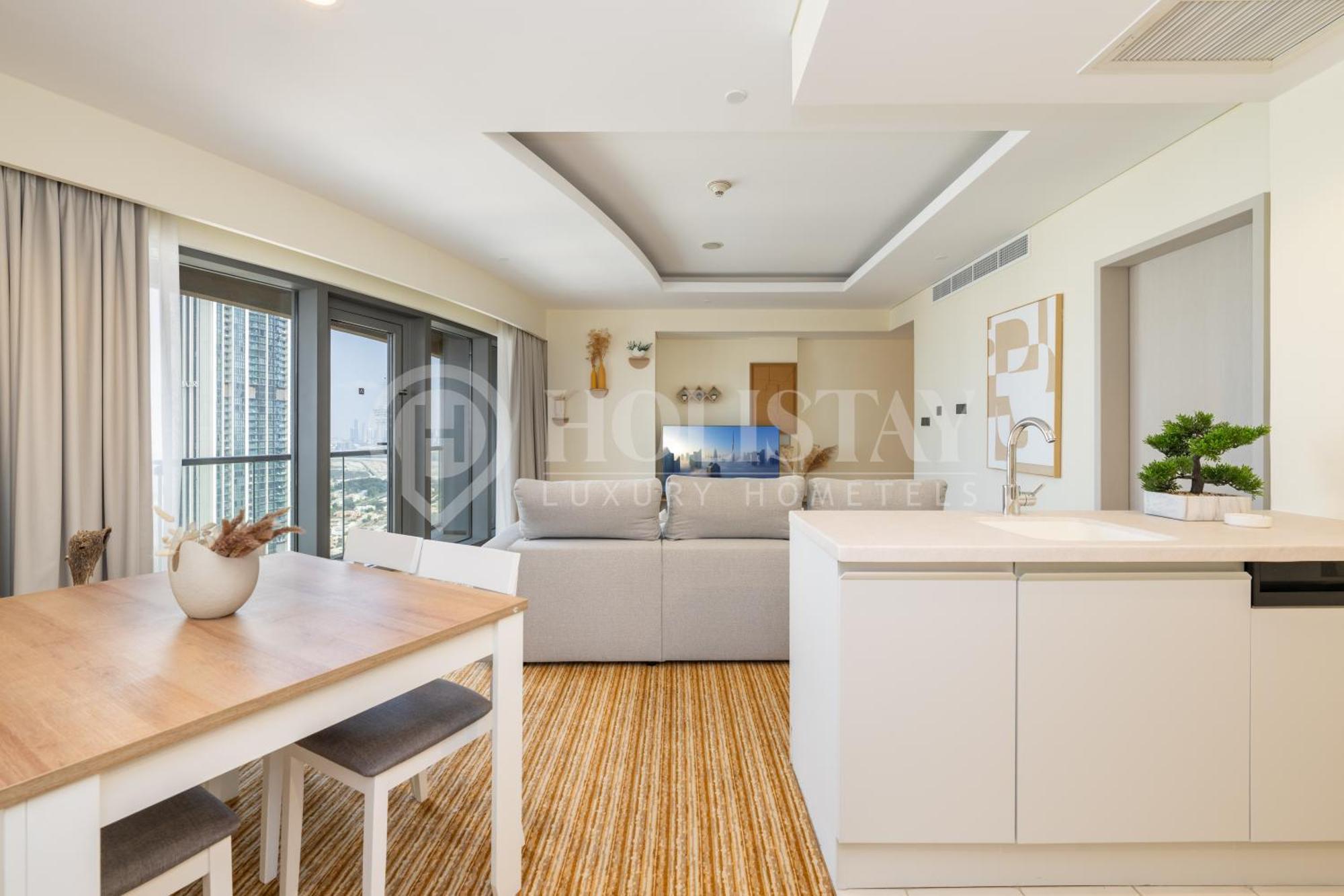Holistay Luxury Homes - Burj Khalifa View - Direct Access Dubai Mall エクステリア 写真